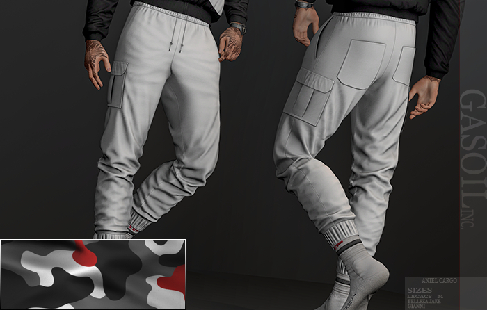[GL - inc.] - Daniel Cargo Camo Red Gift