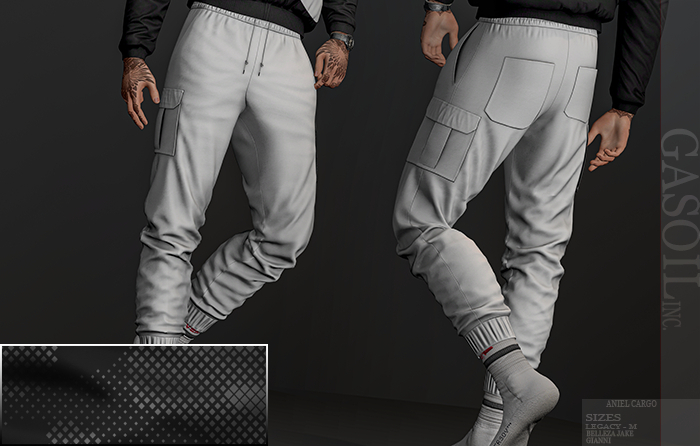 [GL - inc.] - Daniel Cargo Camo Gray