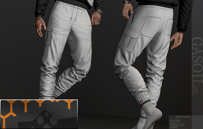 [GL - inc.] - Daniel Cargo Camo Orange