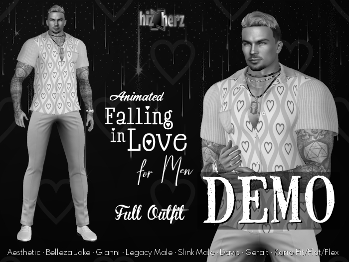 hizNherz Falling In Love Men's DEMO (Animated)