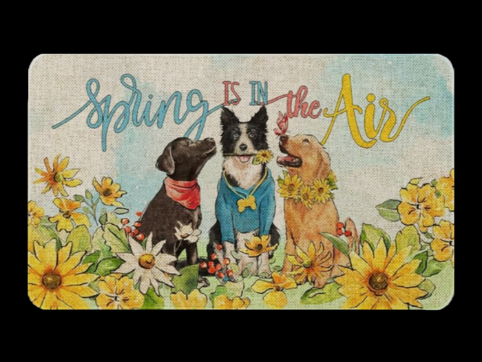 *6KW* FULL PERM Spring 2 Welcome Mat Texture #3