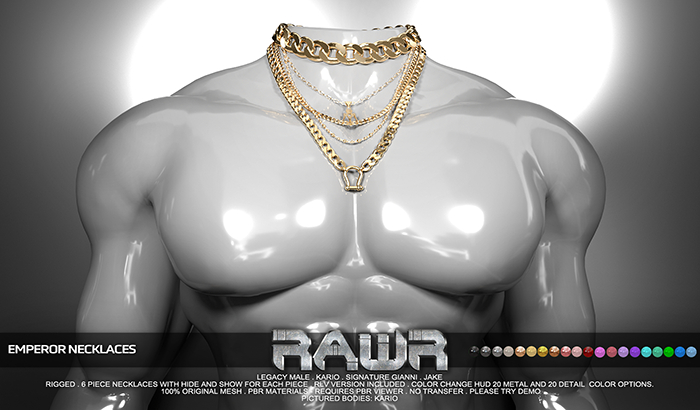 RAWR! Emperor Necklace DEMO (add me)