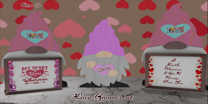Love Gnome set - Boxed - ADD(copy)
