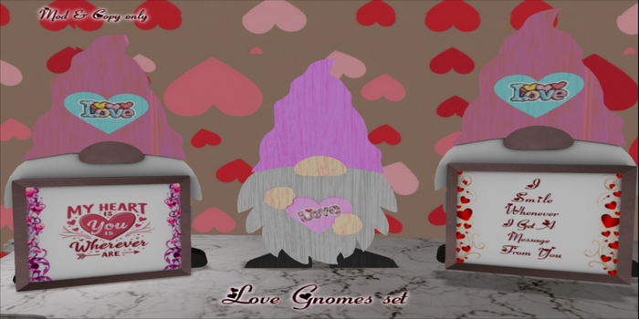 Love Gnome set Boxed - ADD(mod & copy )