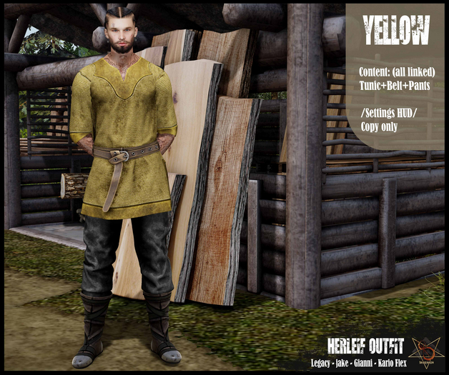 //RKS// Herleif SingleColor - Yellow