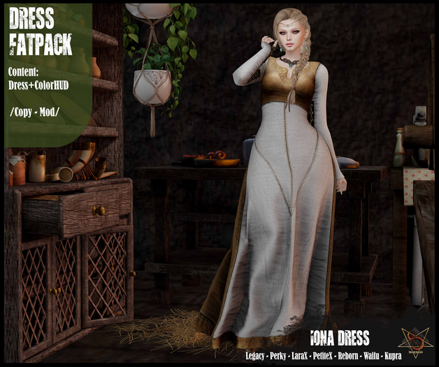 //RKS// Iona Dress - Fatpack