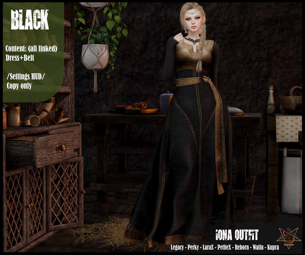 //RKS// Iona SingleColor - Black