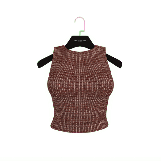 alessio. maja top brown
