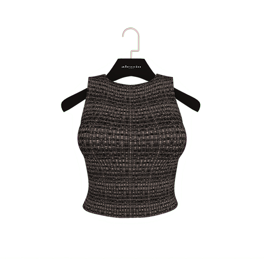 alessio. maja top black