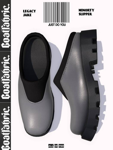 GF. MINORTY SLIPPER GREY