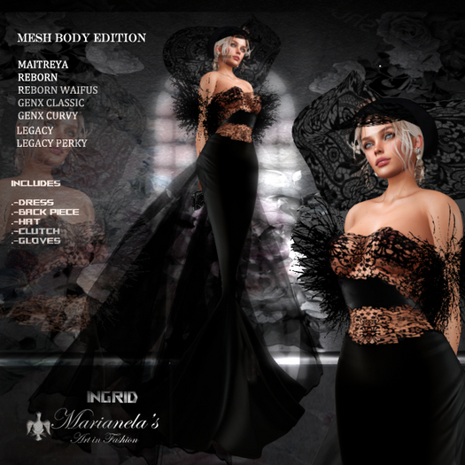 Marianela's INGRID BLACK