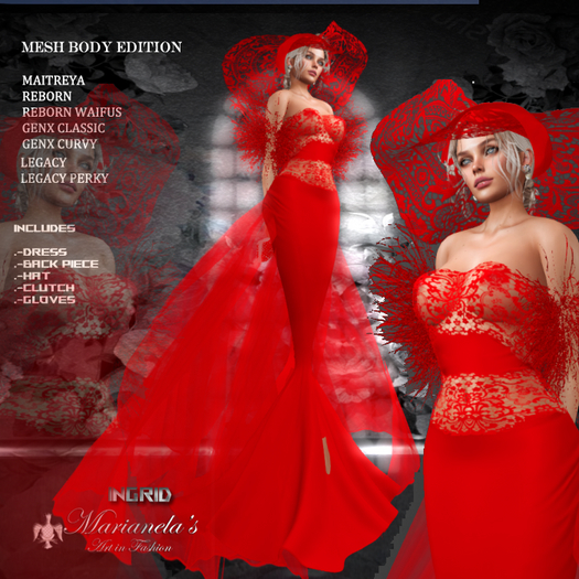 Marianela's INGRID RED