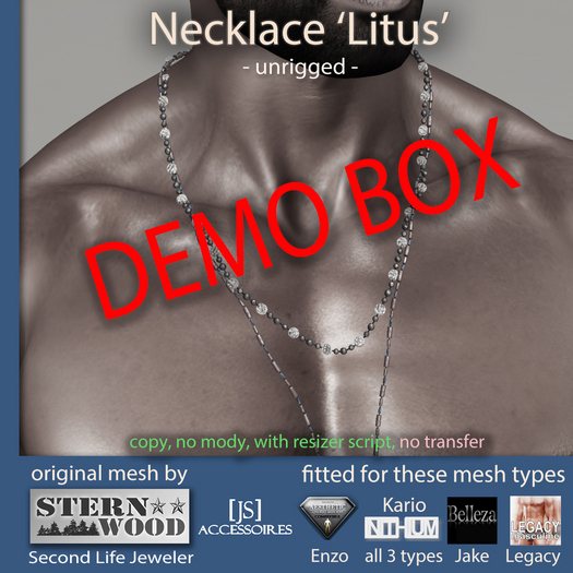 {JS} Necklace 'Litus' - DEMO