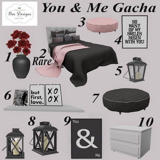 Bee Designs You & Me Gacha 2 RARE