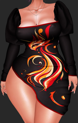 SKBW Dia Dress - Phoenix
