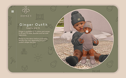 Honey- Ginger Booties - Fatpack