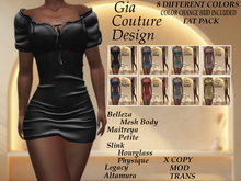 "GCD" Carles Short Dress FAT PACK