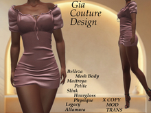 "GCD" Carles Short Dress Pink