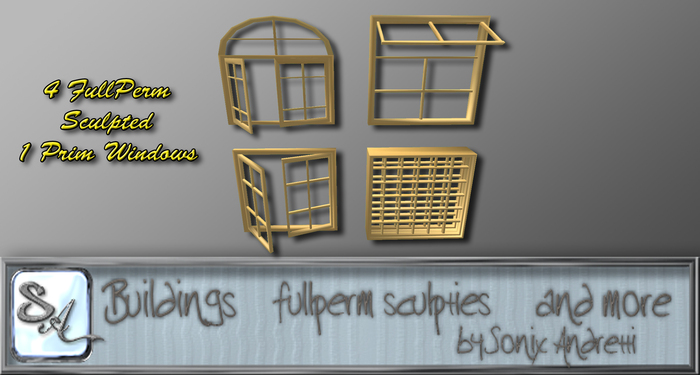 S.A fullperm sculpted windows *PROMO*