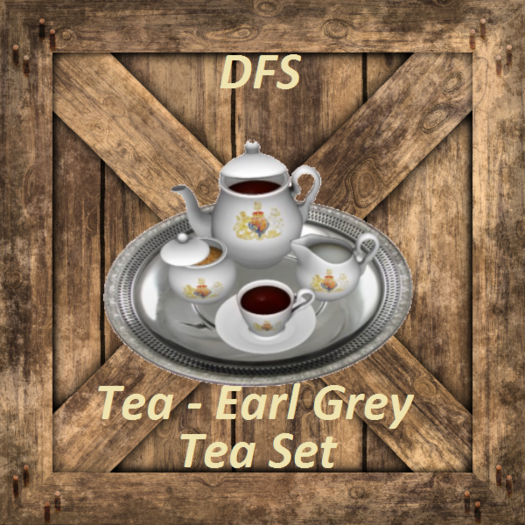 DFS Tea - Earl Grey Tea Set textures FULL PERM