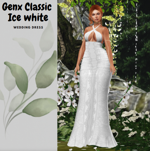 Lily - Wedding Dress Genx Classic Ice White