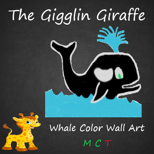 Whale Color Wall Art