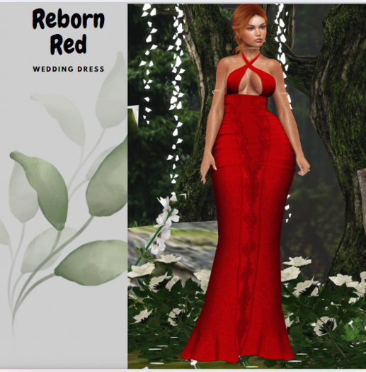 Lily - Wedding Dress Reborn Red