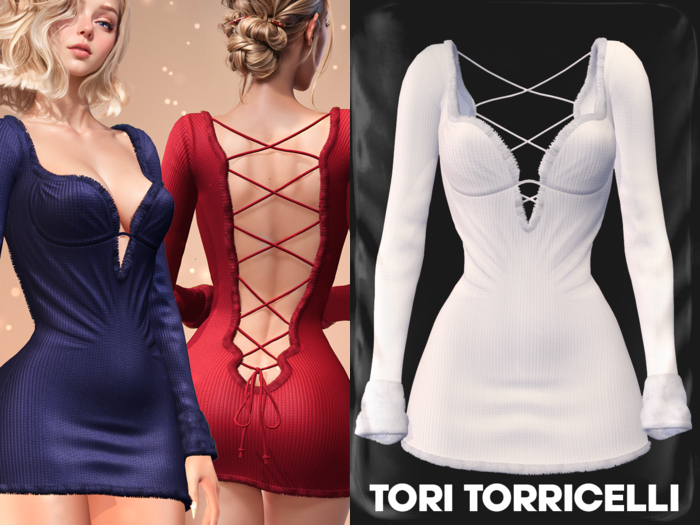 TORI TORRICELLI // Nelly Dress // White