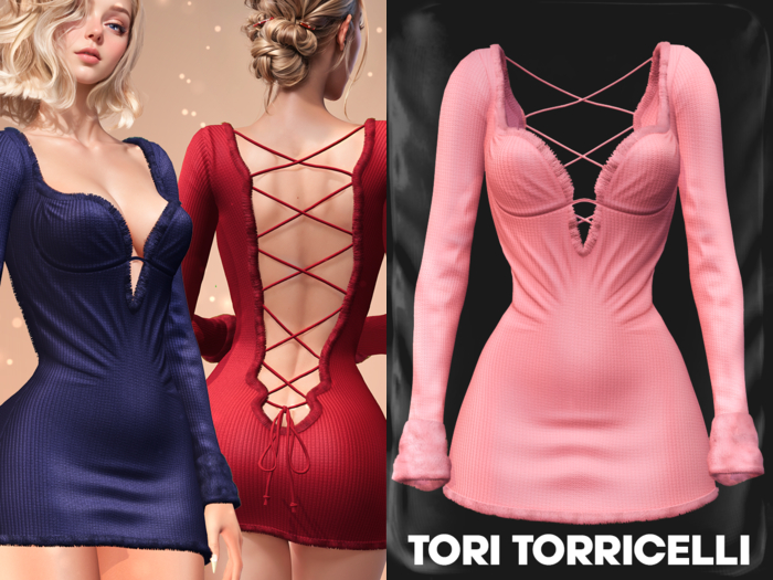 TORI TORRICELLI // Nelly Dress // Pink
