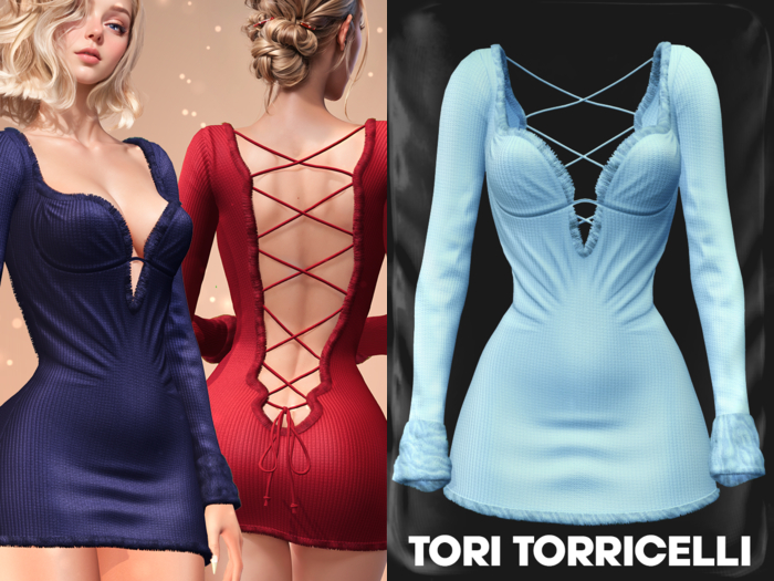 TORI TORRICELLI // Nelly Dress // Ice