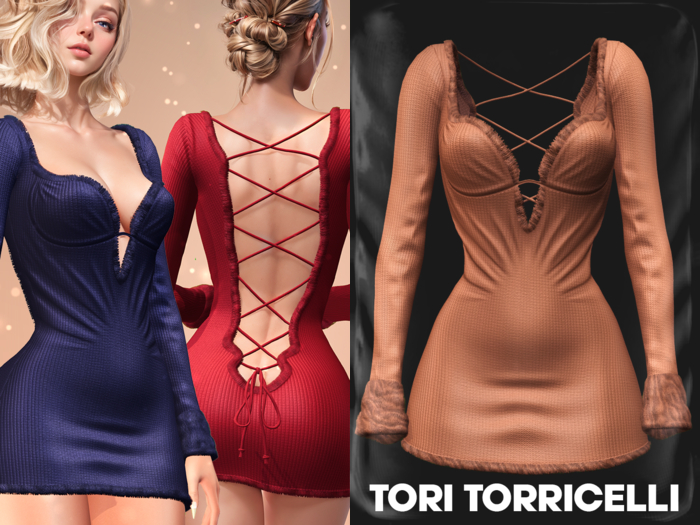 TORI TORRICELLI // Nelly Dress // Copper