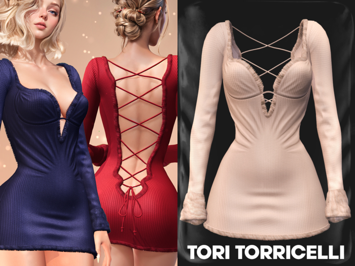 TORI TORRICELLI // Nelly Dress // Cream