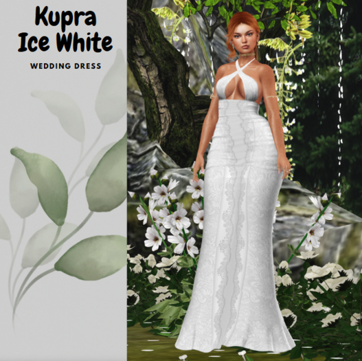 Lily - Wedding Dress Kupra Ice White