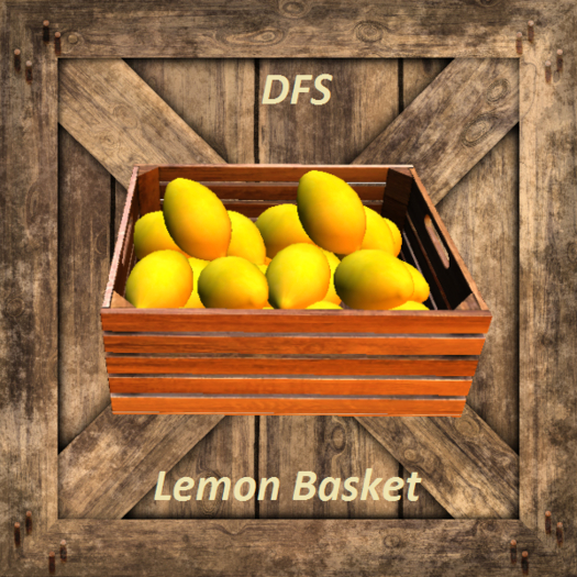 DFS Lemon Basket new textures FULL PERM