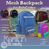 [KS] - PolyCritter Backpack 