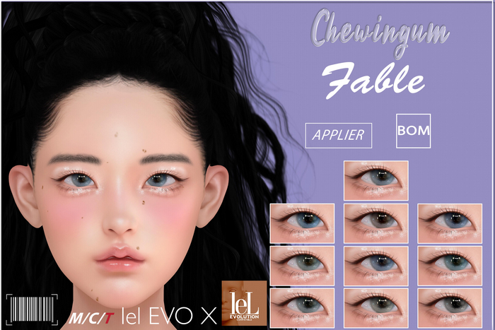 Chewingum FABLE EYES LEL EVOX AND BOM BOX
