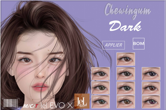 Chewingum DARK EYES LEL EVOX AND BOM BOX