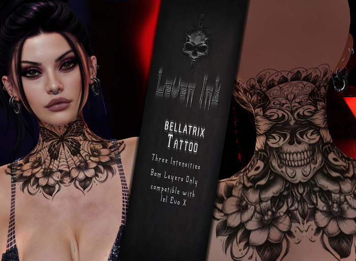 Leven Ink - Bellatrix Tattoo