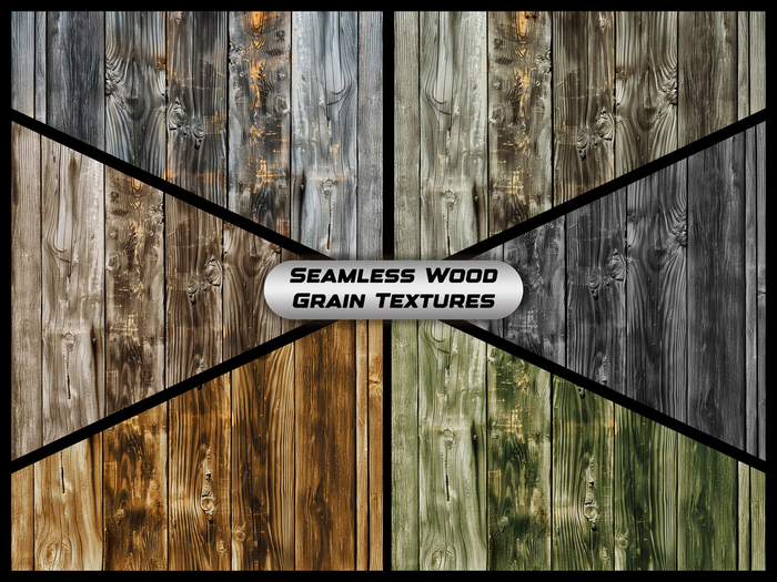 Seamless Wood Grain Textures Pack