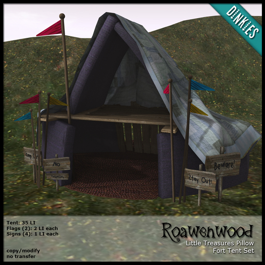 {RW} Little Treasures Pillow Fort Tent Set 