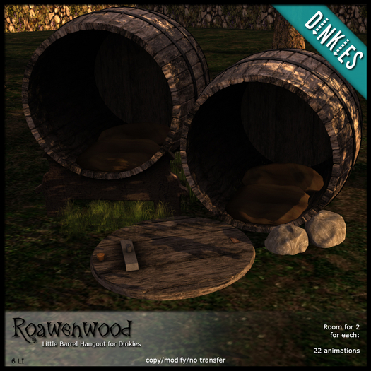 {RW} [SMALLS] Little Barrel Hangout for Dinkies