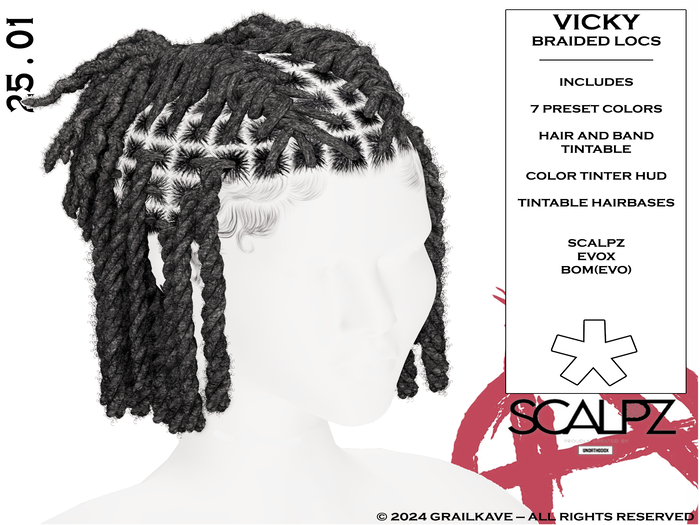 [GK] VICKY  BRAIDED LOCS 