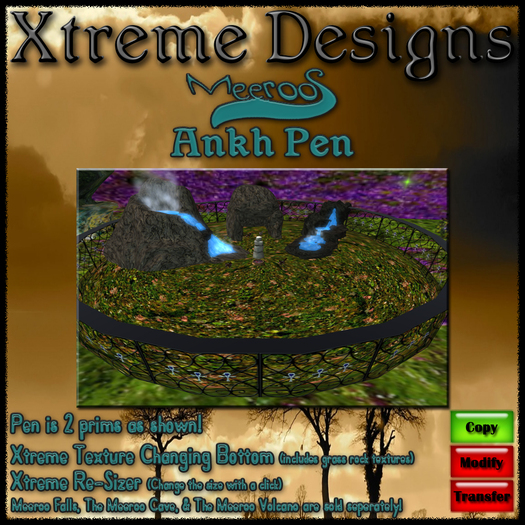 Meeroos Ankh Pen w Xtreme Re-Sizer - Habitat - Pen - Cage - Enclosure - Meeroo