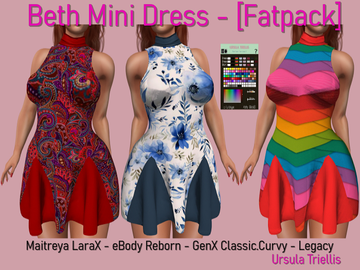 7117 Beth Mini Dress - [Fatpack]