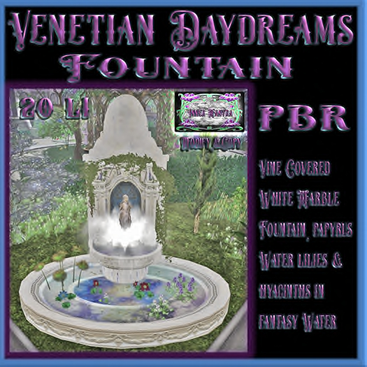 +Inner Mantra+Venetian Dreams Fountain PBR {Box}