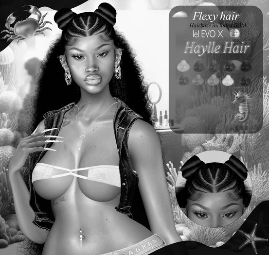 [All Divas]  Haylle Hair DEMO