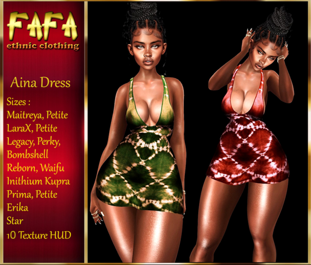 {FAFA}Aina Dress (unpack)