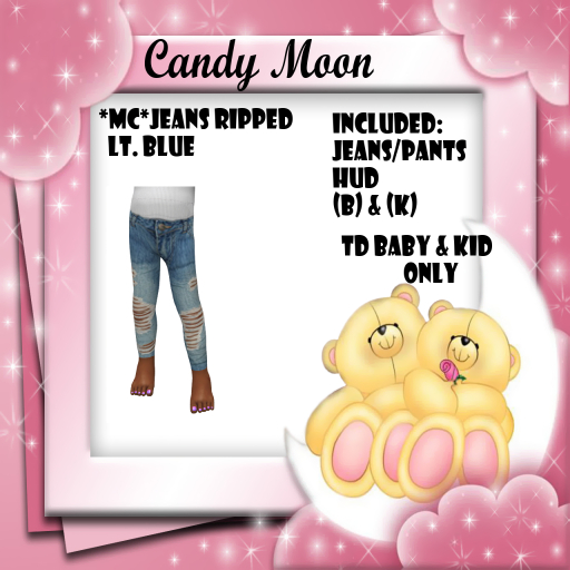 *MC*Jeans/Pants Ripped Lt. Blue