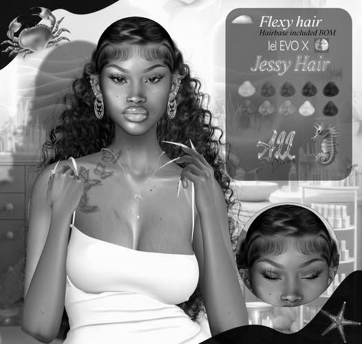 [All Divas] Jessy hair DEMO