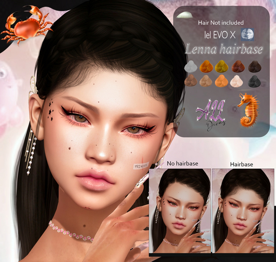 [All Divas] Lenna - hairbase